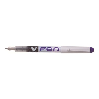 Pilot V Pen - Stylo plume - violet - 0,4 mm - pointe moyenne
