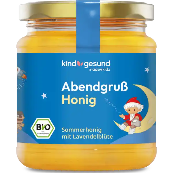 Bio Sandmännchen Abendgruß Honig