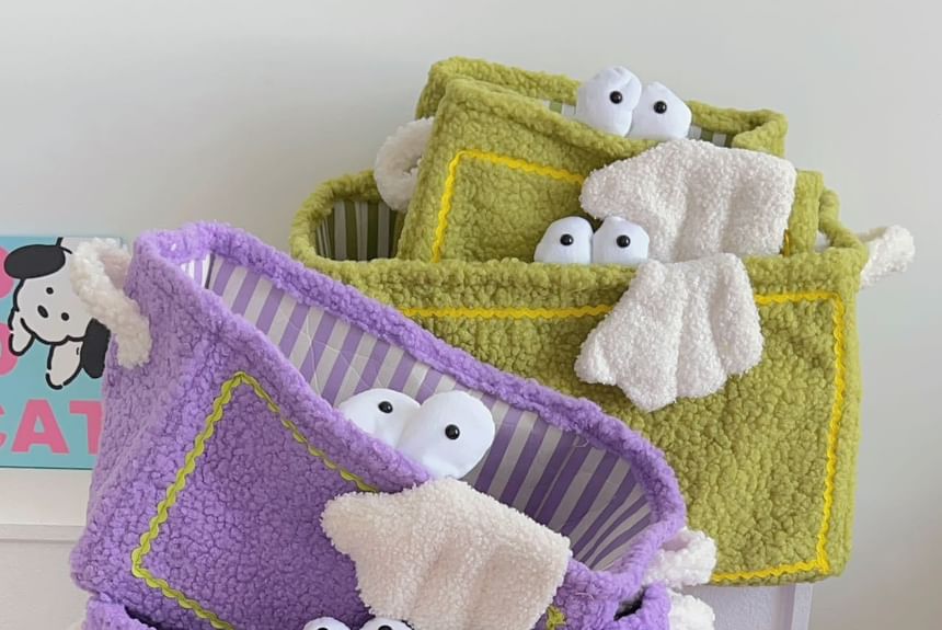 Casopic - Opvouwbare Chenille Bureau Organizer Mand (Verschillende Ontwerpen)