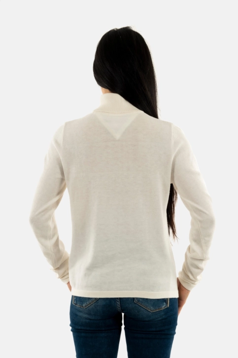 Sweat tommy jeans essential ybh ancient white