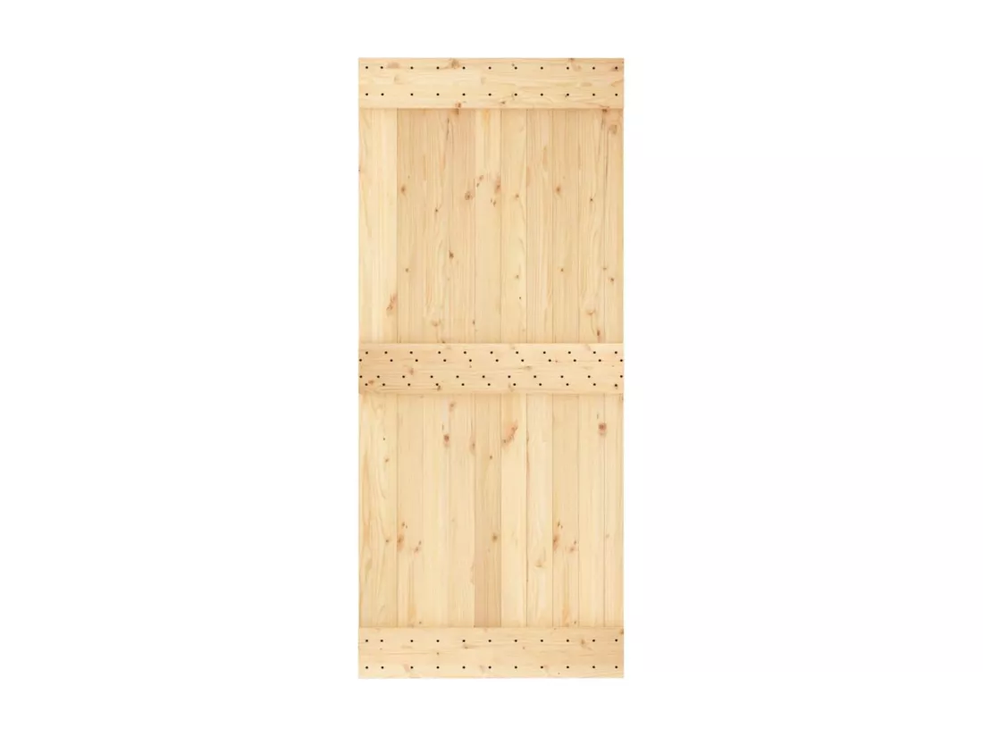 Porte NARVIK 90x210 cm bois massif de pin