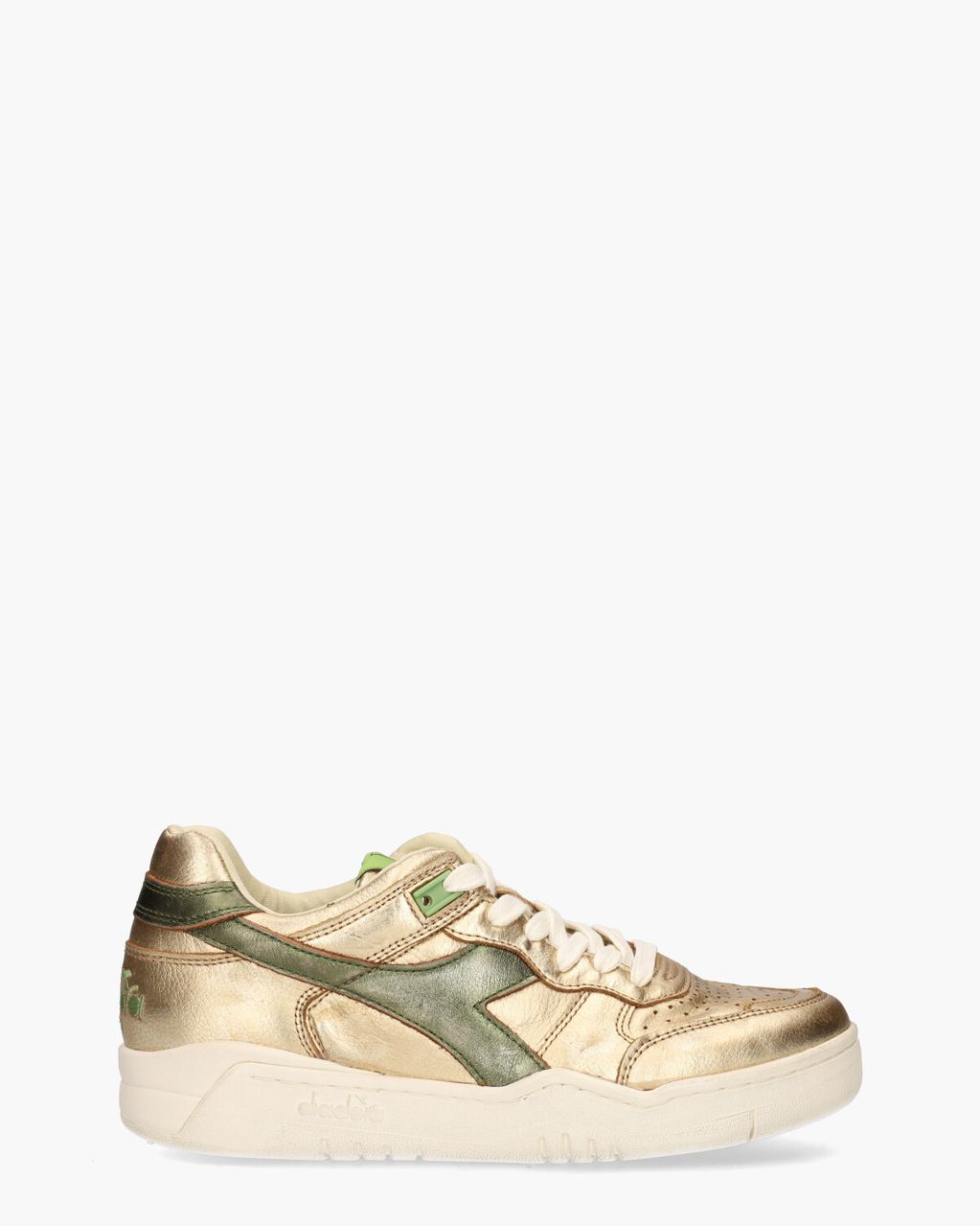 Diadora Heritage B.560 Metallic Goud Damessneakers