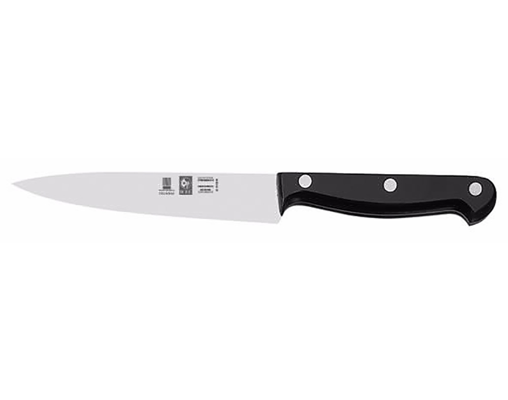 FACA COZINHA ICEL BAQUELITE PRETO 15CM