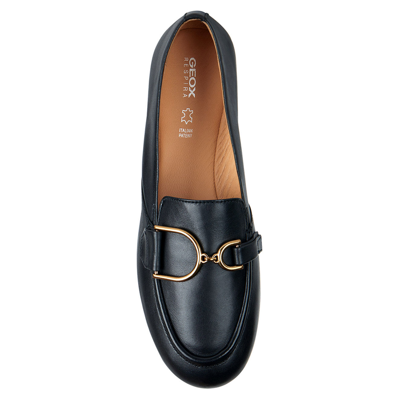 Geox Mocassins en Cuir Palmaria noirs