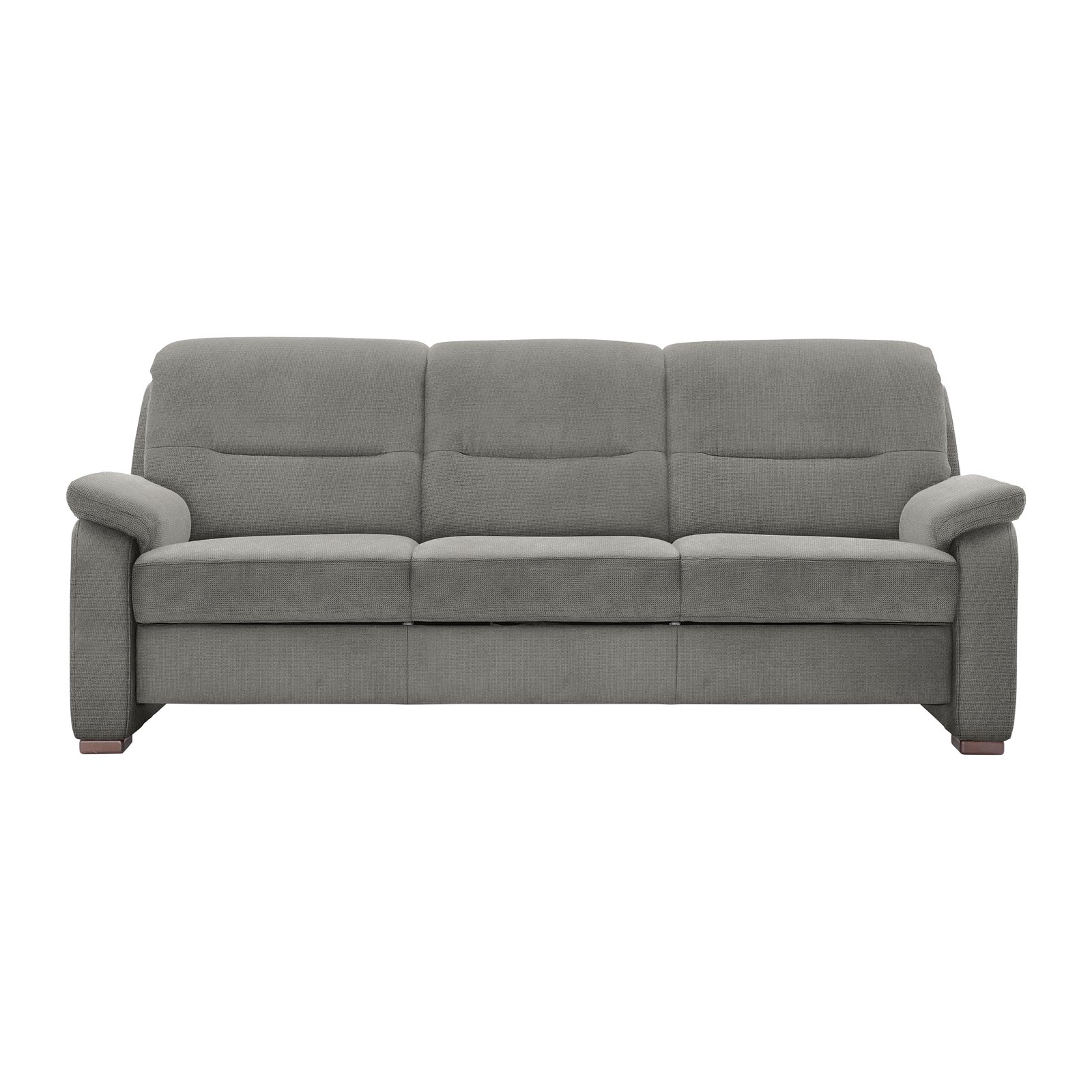 polsterpower 3-Sitzer-Sofa - Belle silver - Basismodell