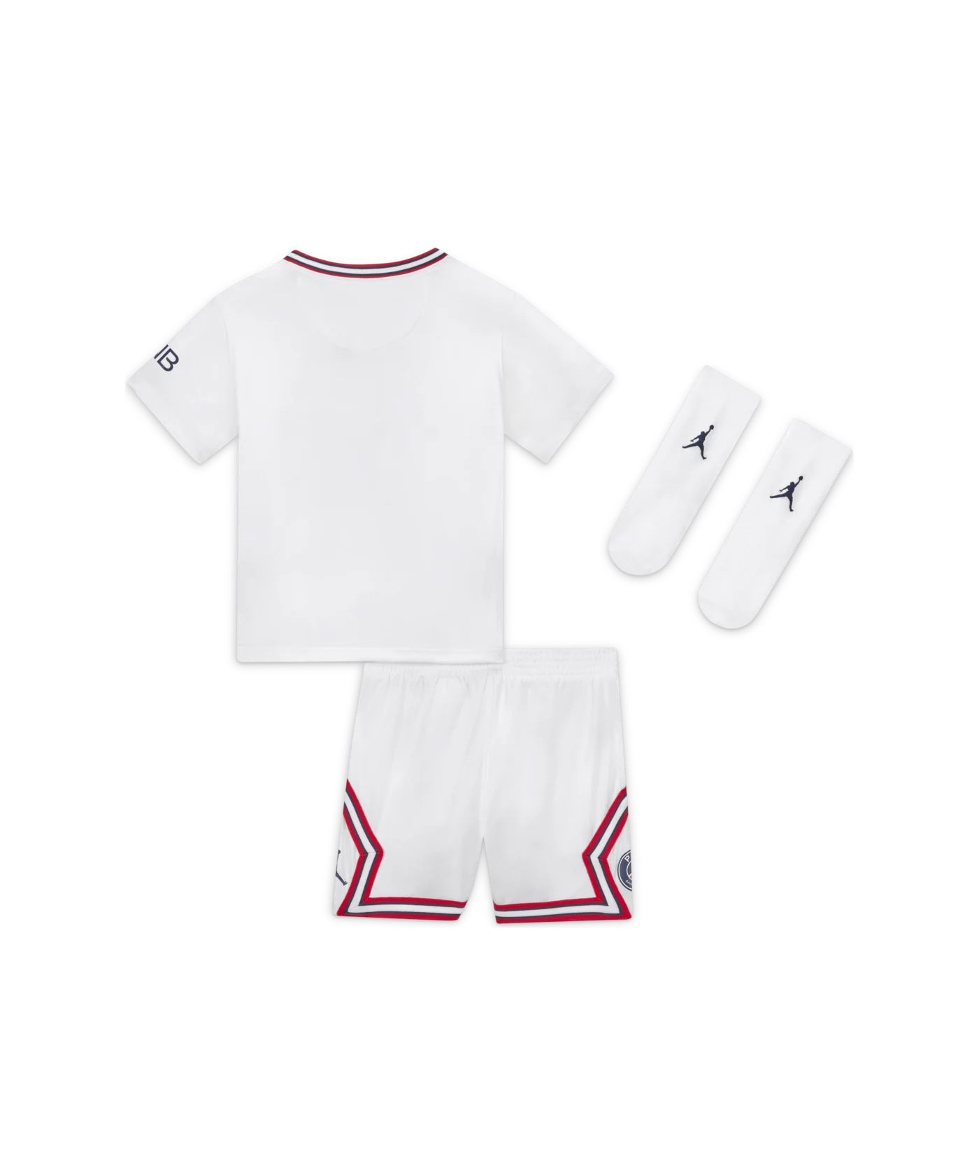 Jordan Paris St. Germain Babykit 4th 2021/2022 Weiss F101
