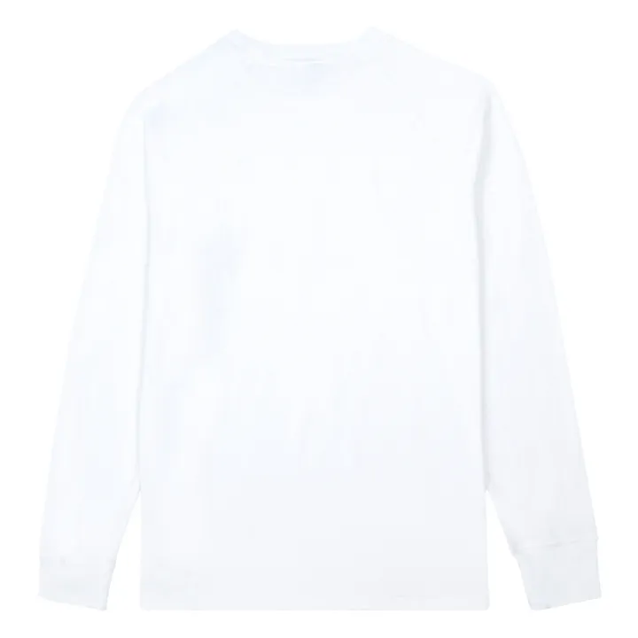 Velva Sheen T-shirt Manches Longues Freedom Coton | Blanc