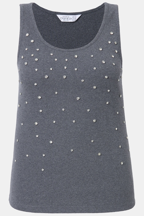 Ripptop, Slim Shape, Vintage Look, Strass