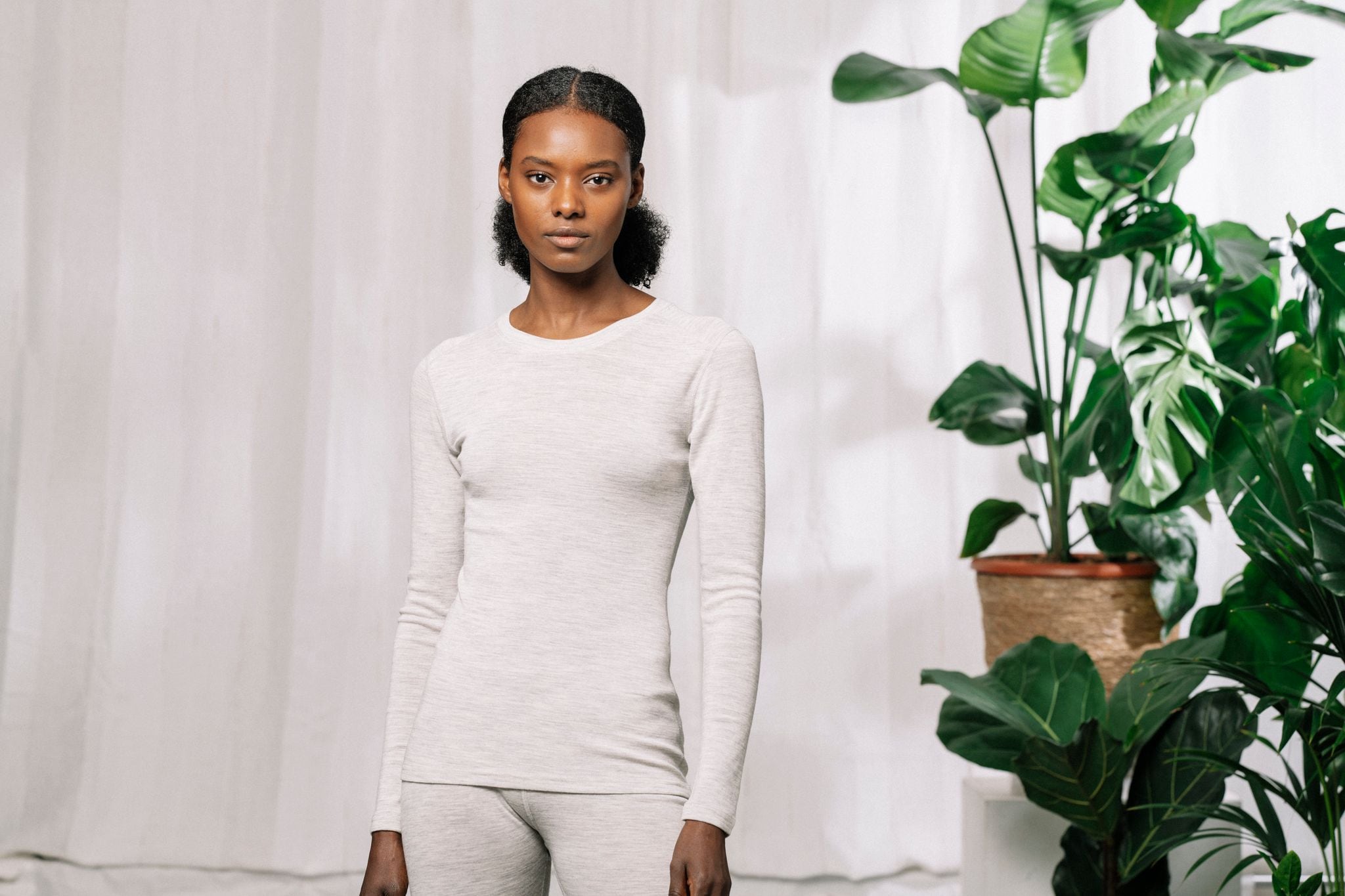 Tufte Womens Frost Long Sleeve<br>Myk trøye i 100% merinoull!