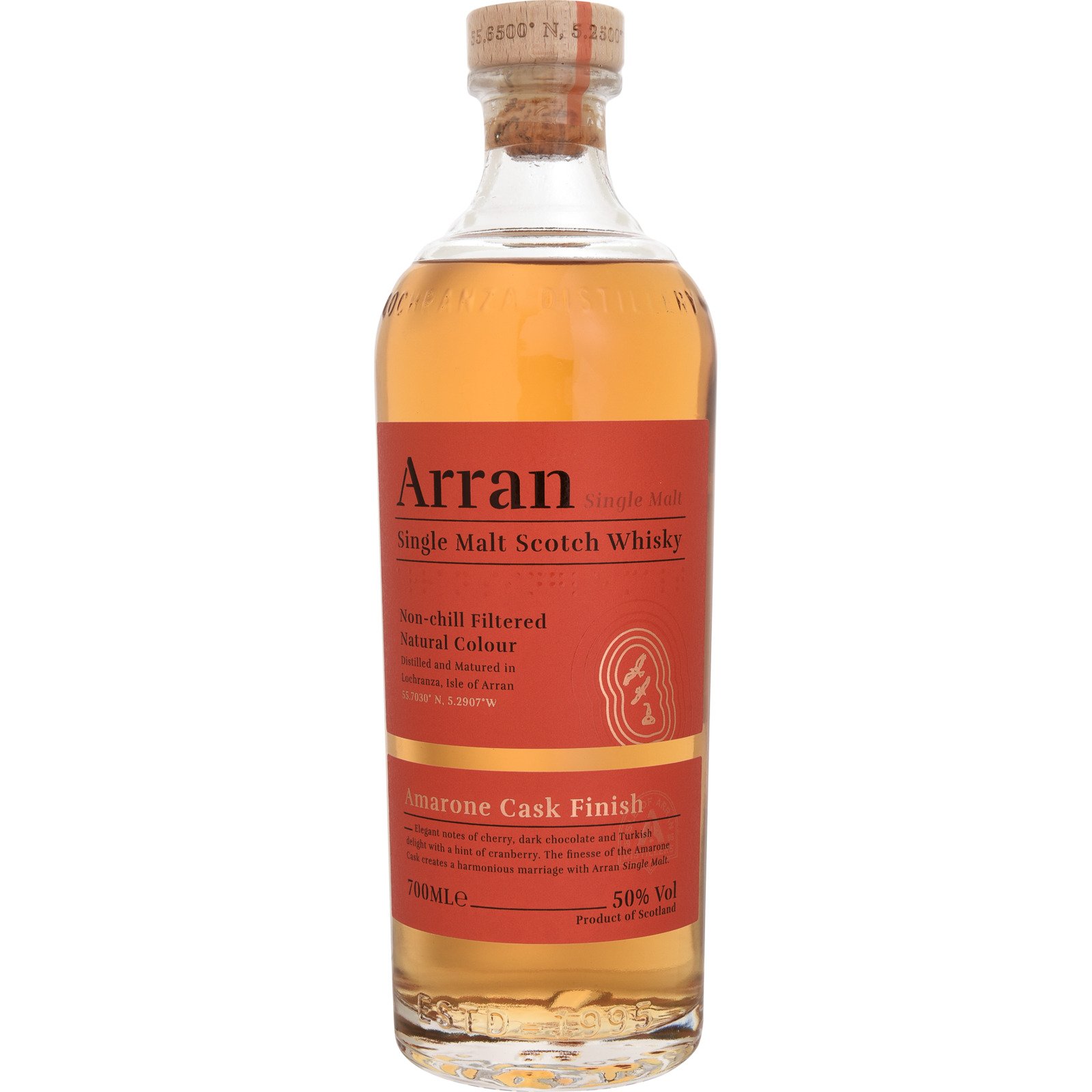 Arran Amarone Cask Finisch Single Malt Whisky 70 cl