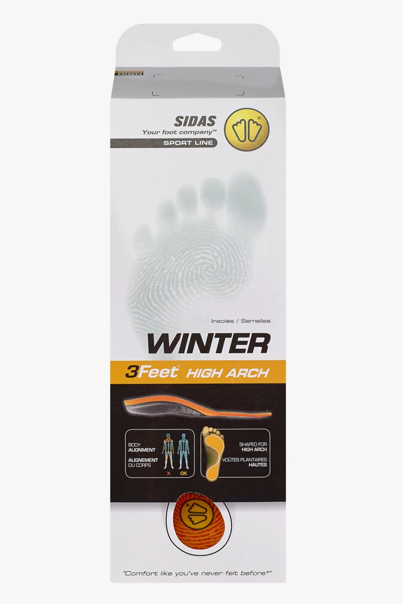 Sidas 3 Feet Winter High Arch 44-45 Einlegesohle