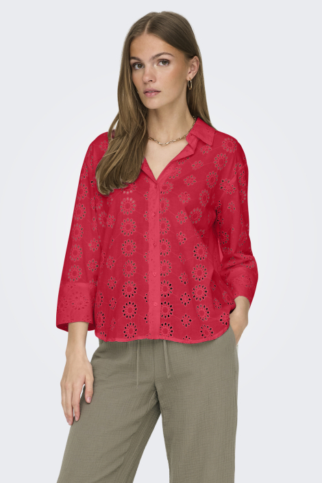 Jacqueline de Yong rode dames blouse
