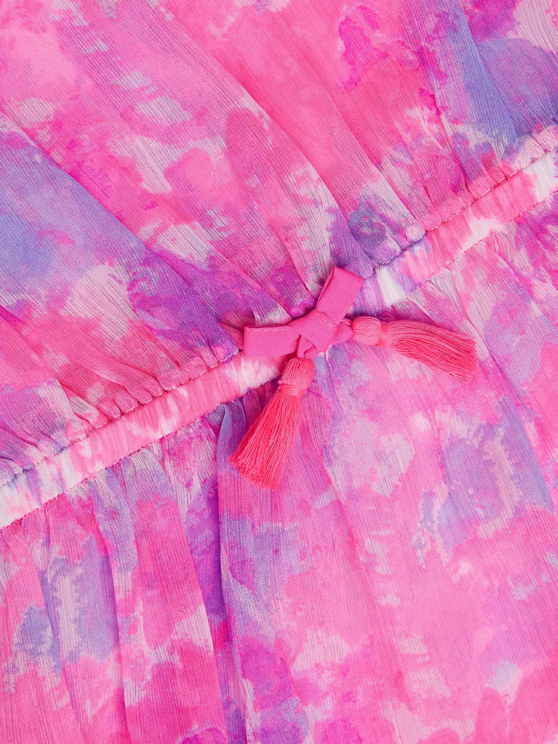 Angels By Accessorize Girls Tie Dye Kaftan