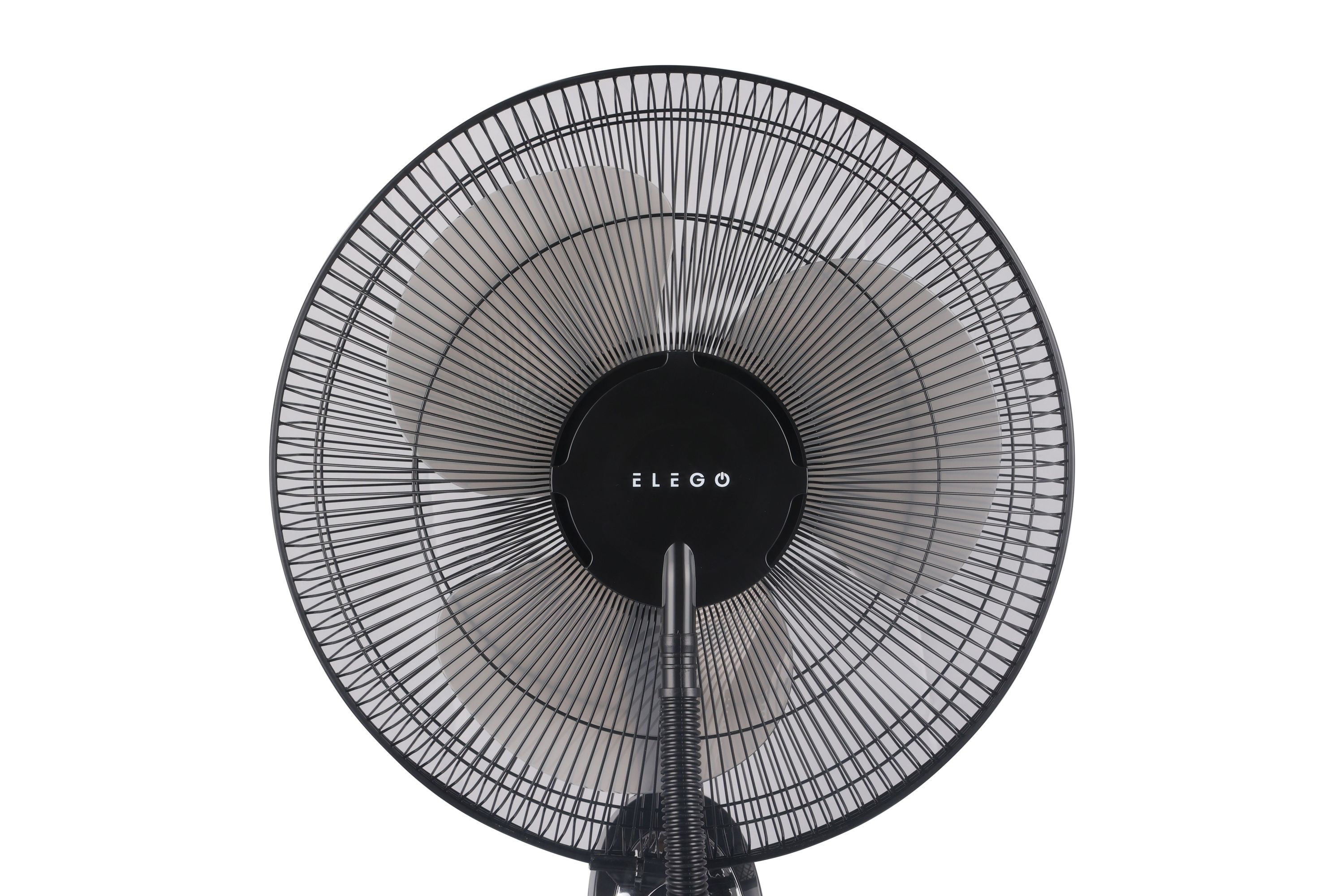 Standventilator mit Sprühnebel FOGGY schwarz