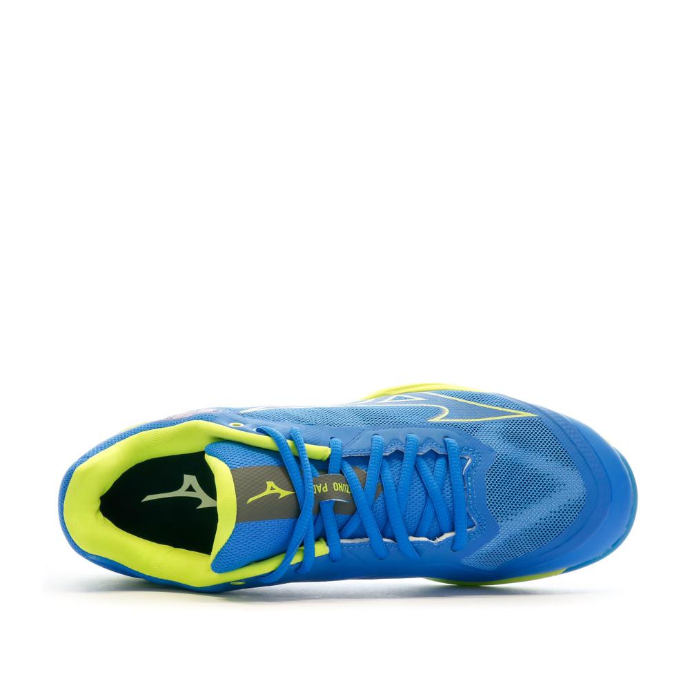 Mizuno Chaussures de Padel Bleu/Jaune Homme Mizuno Wave Exceed Tour 5 Cc