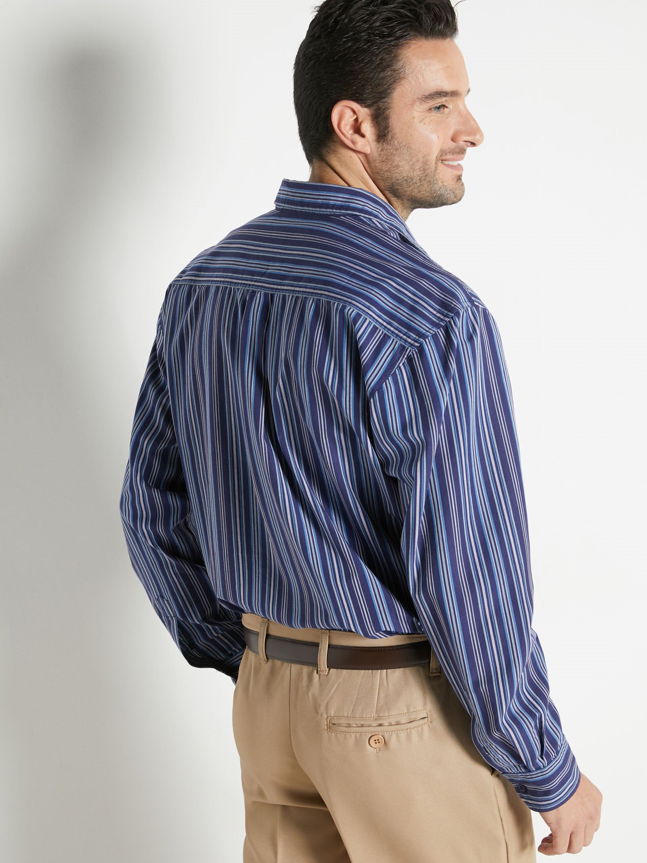 Chemise manches longues pur coton