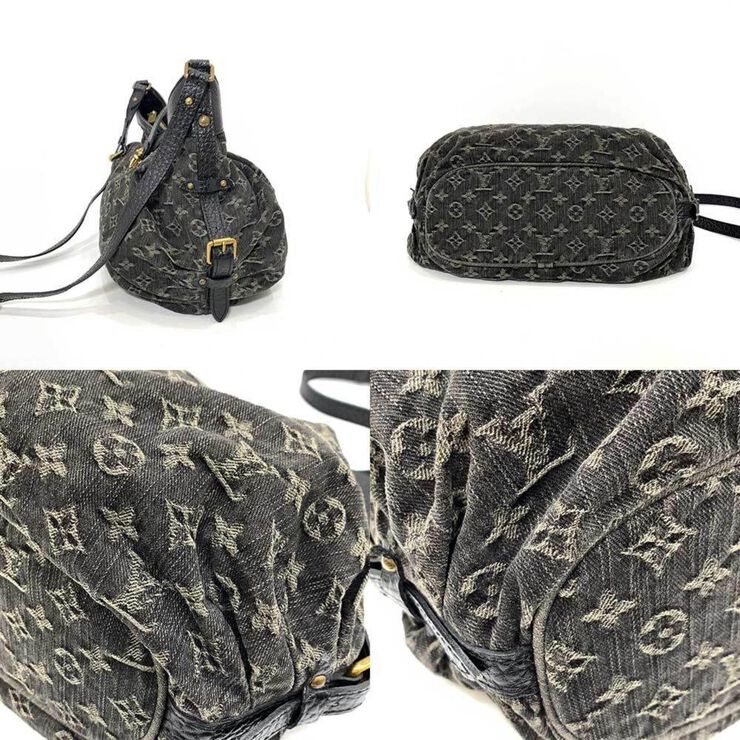 Louis Vuitton Vintage Louis Vuitton Shoulder Bags Black