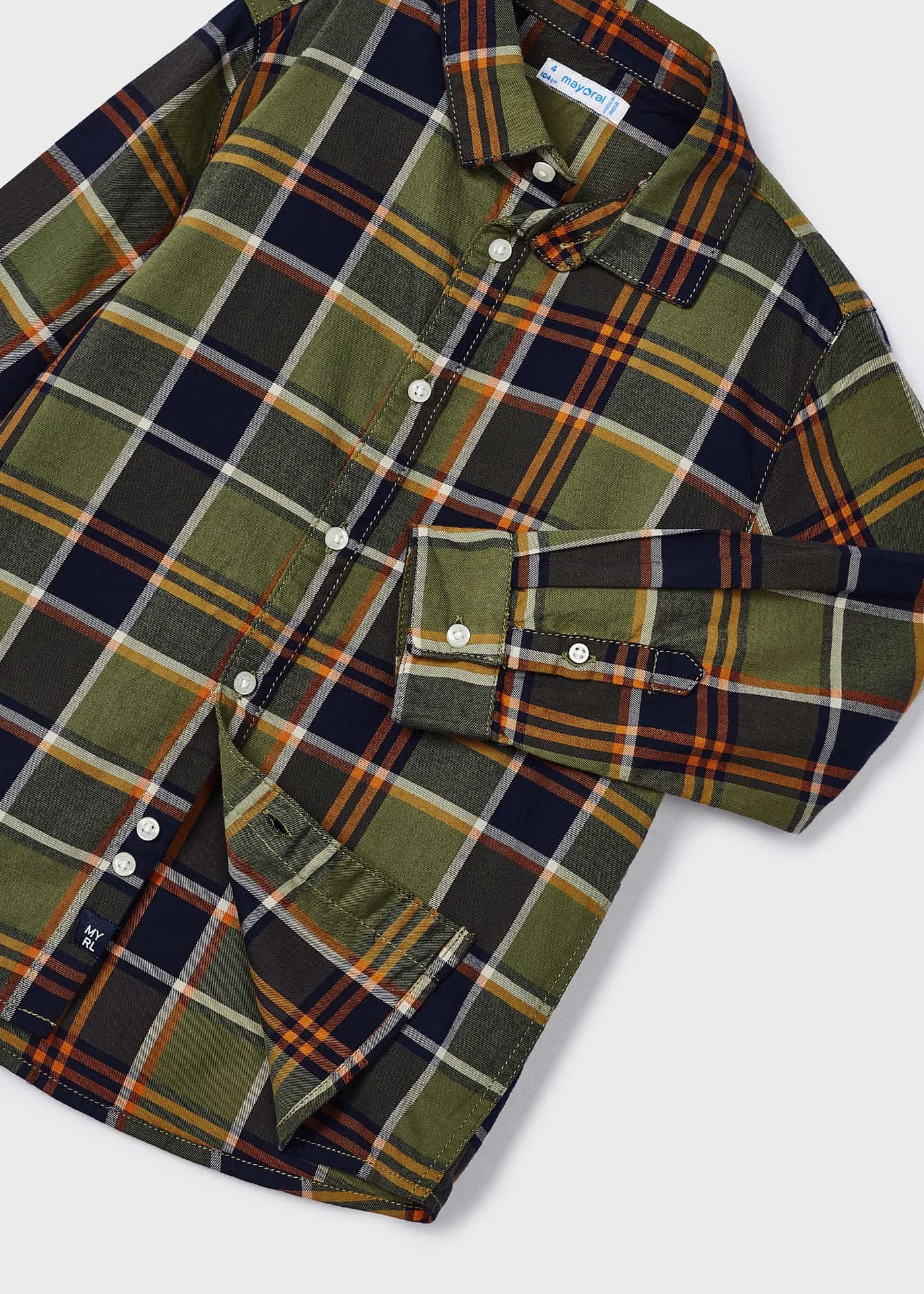 Camisa xadrez Better Cotton para meninos