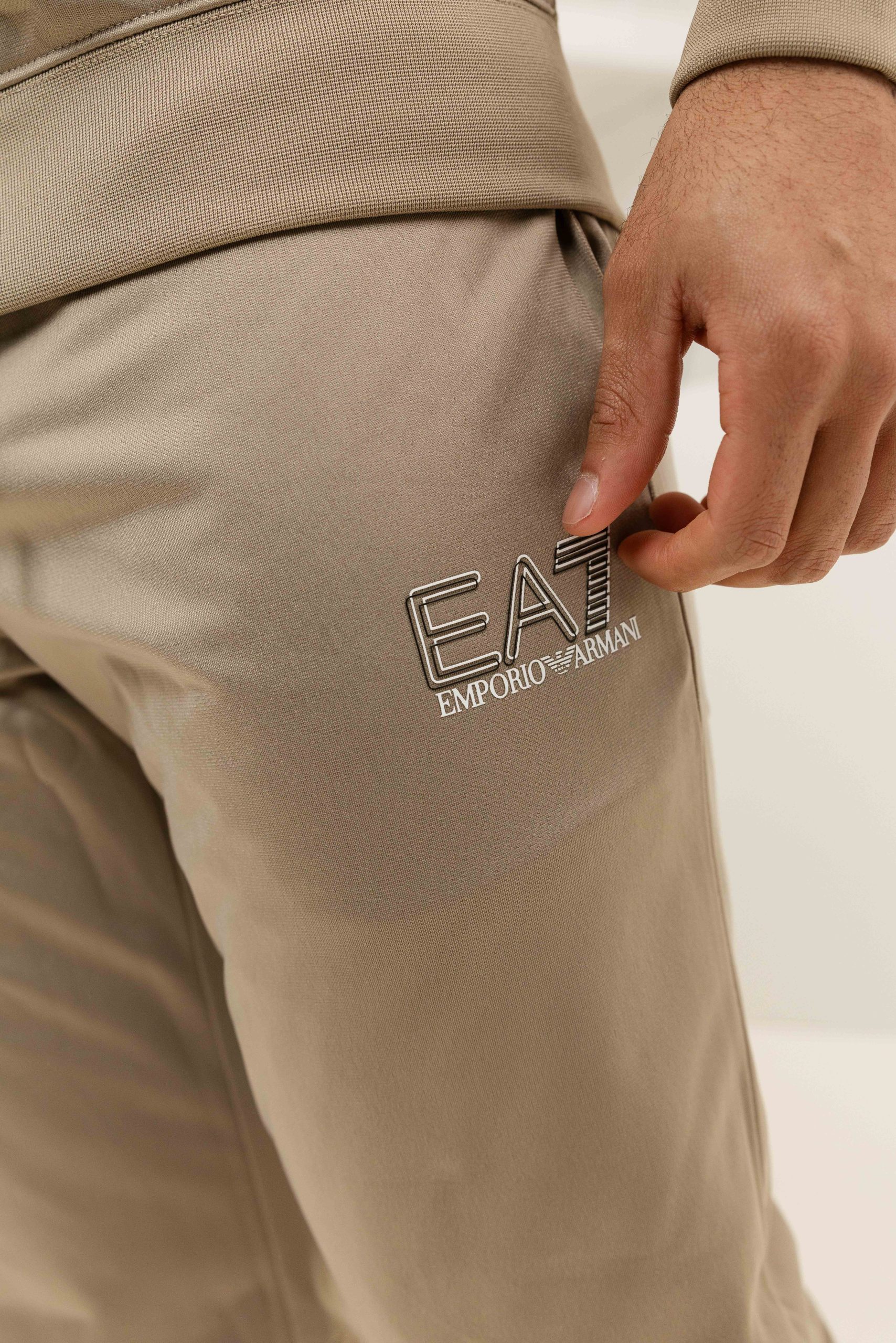 EA7 Emporio Armani 7M001320 Trainingspak Heren Beige