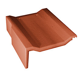 Tuile de rive standard gauche Perspective rouge