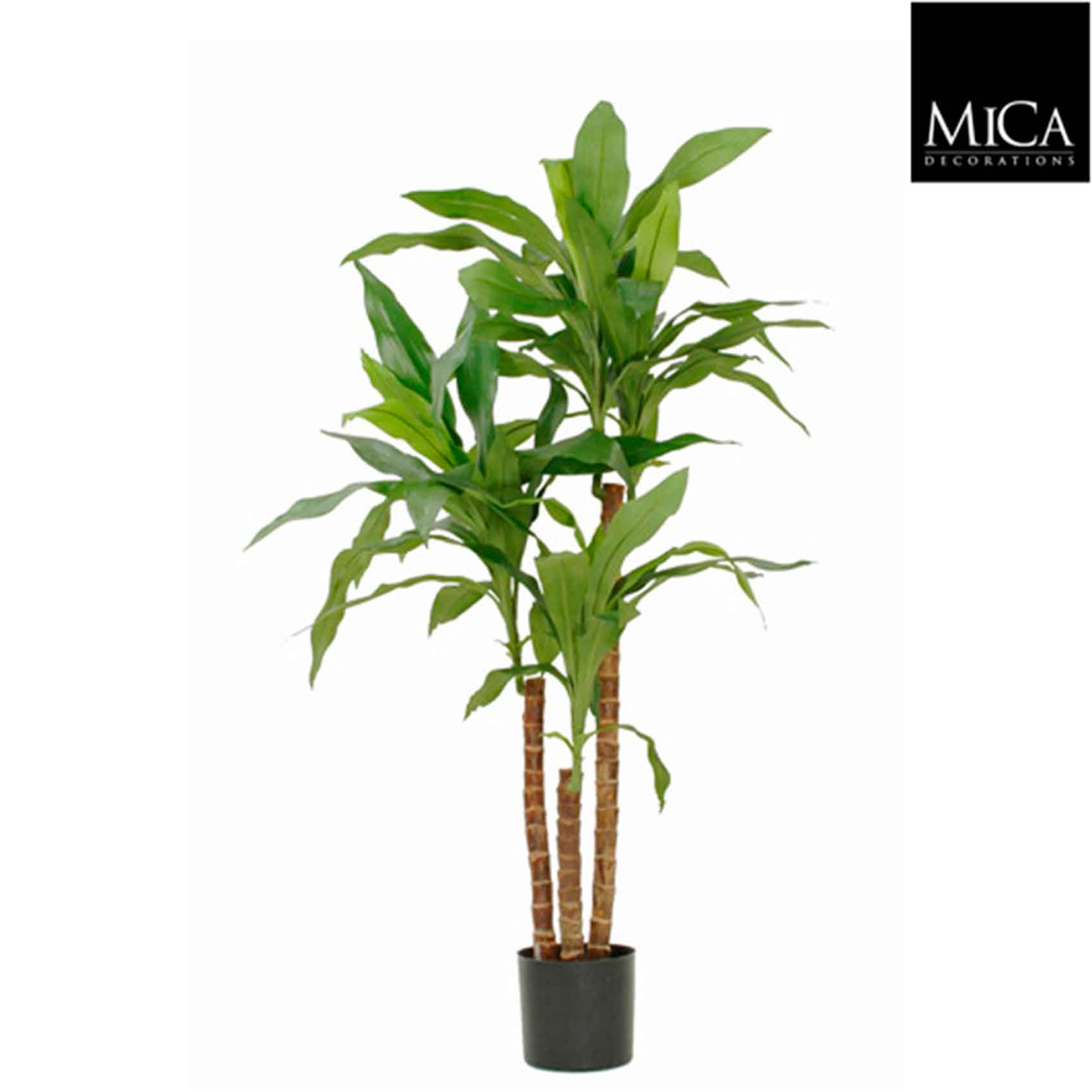 Mica decorations - dracaena artificielle en pot h100