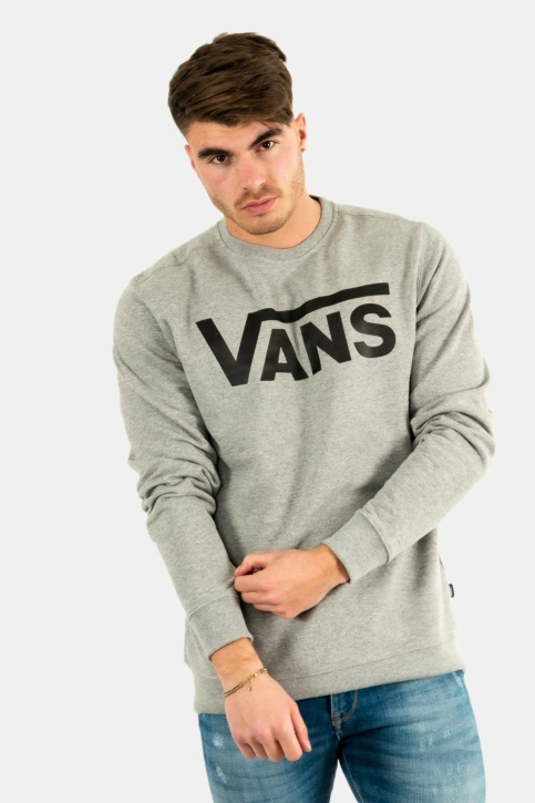 sweat vans classic crew ii ady1 cement heather/black