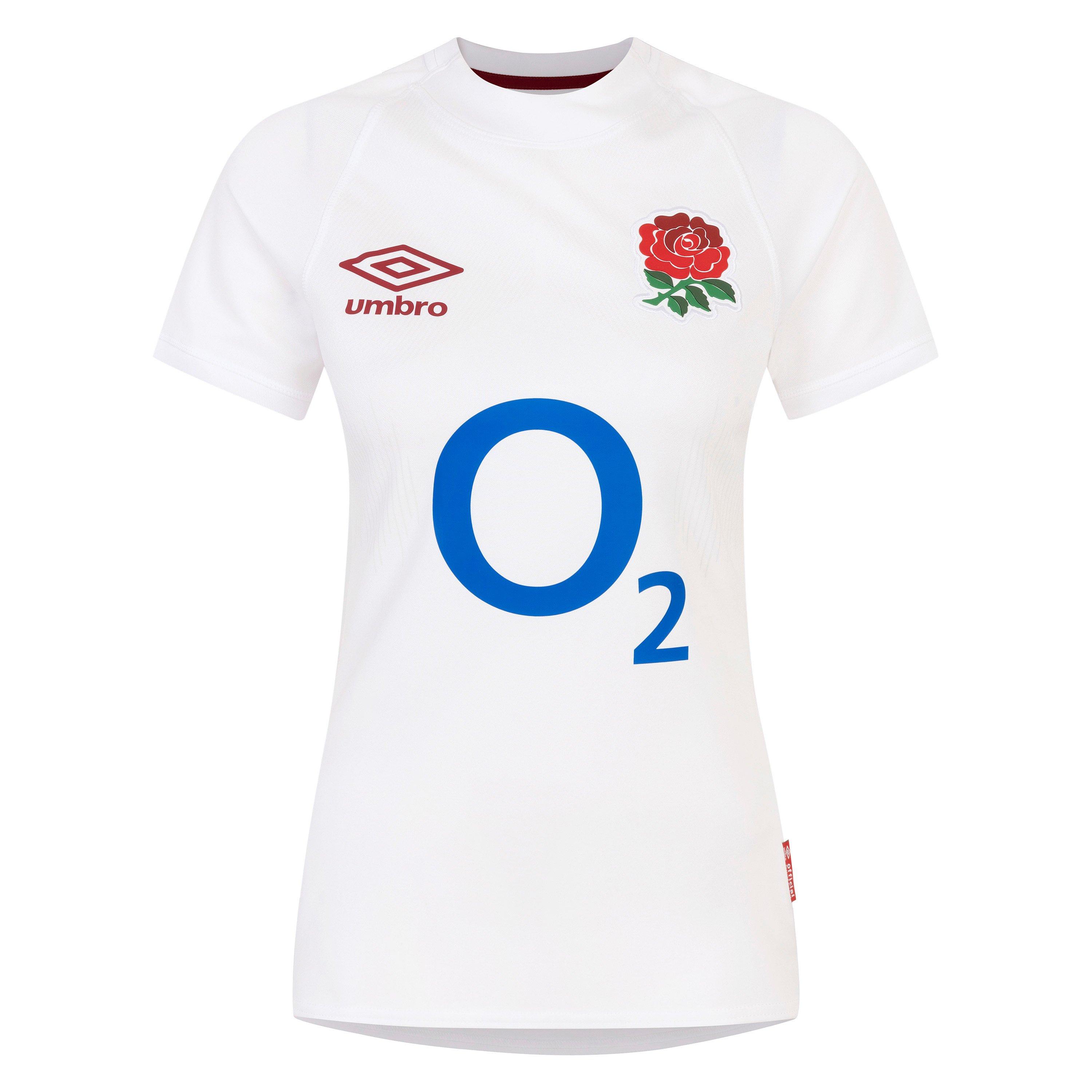 Umbro England Rugby Home Shirt 2023 Womens 6 Nations