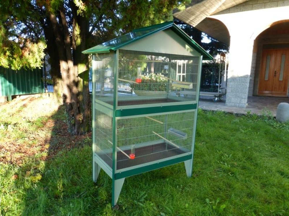 Tonela 100 double volière de jardin