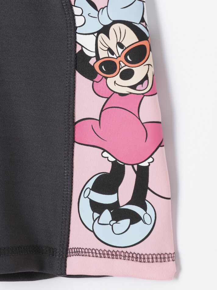 Leggings de ciclismo com estampa da Minnie Mouse ©DS - Cinza Antracite