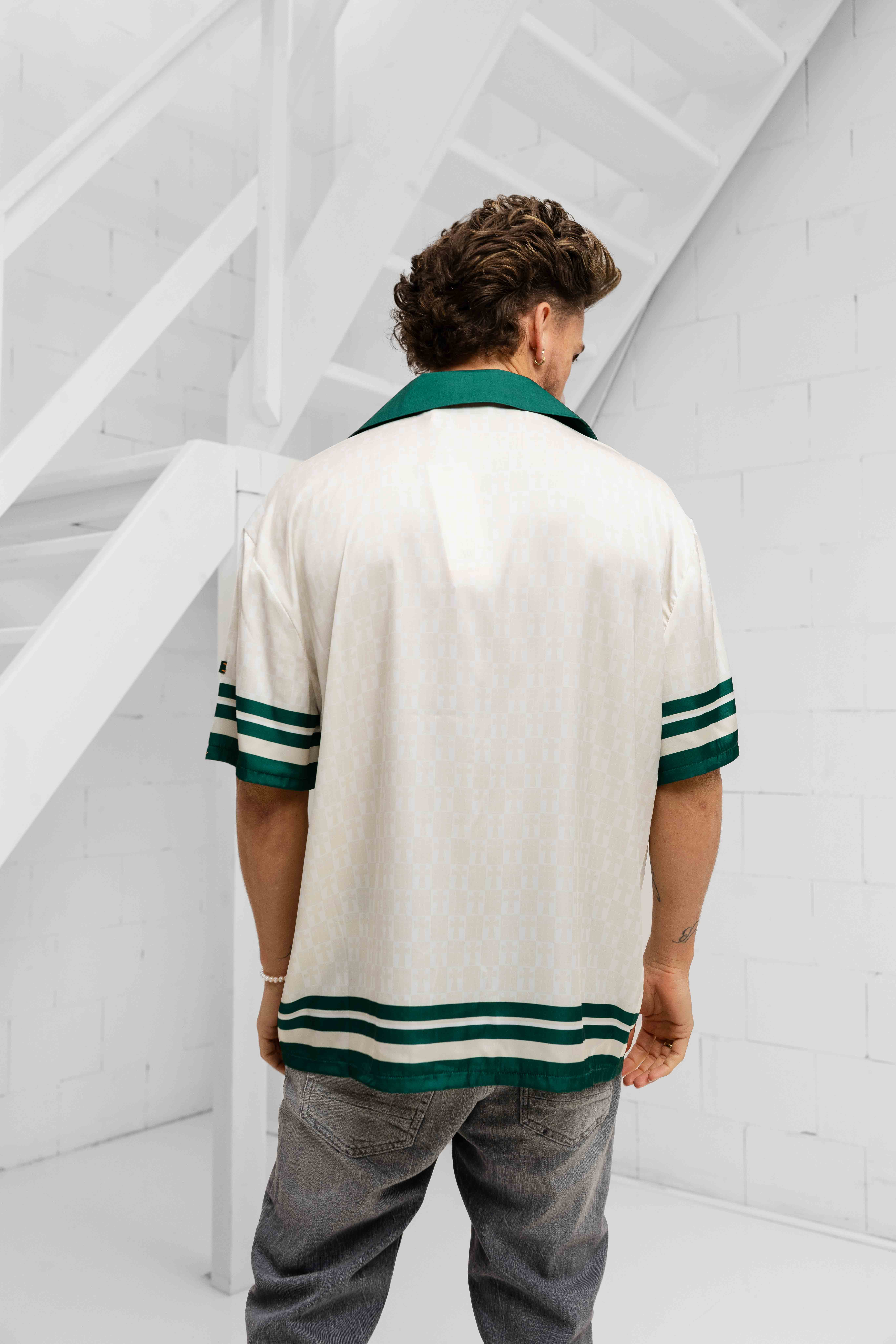 Fearless Blood Egg Shell T-Shirt Heren Beige/Wit