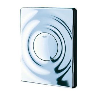Grohe Surf WC bedieningsplaat SF 156x197mm verticaal/horizontaal chroom