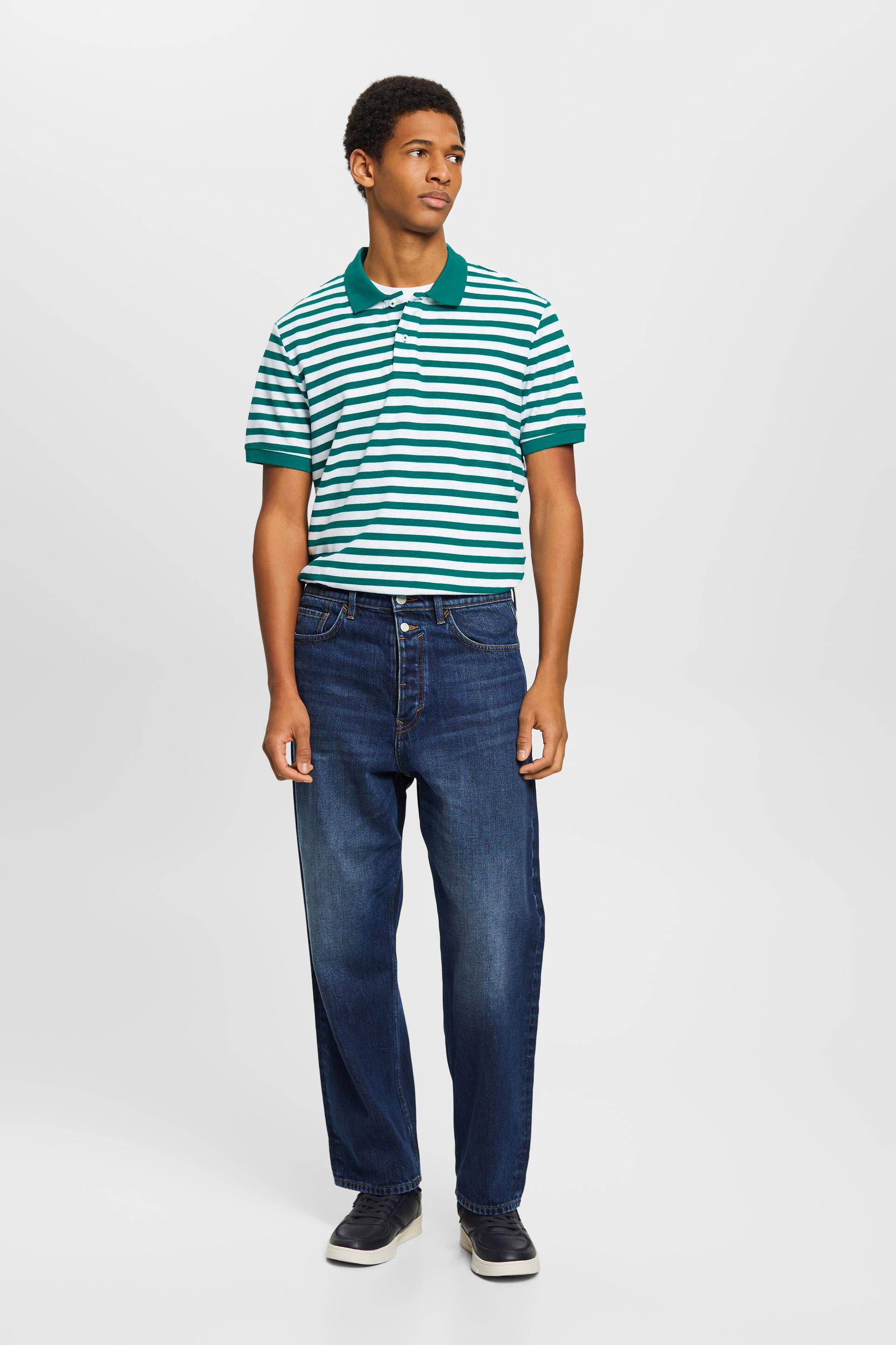 Polo rayé coupe Slim Fit