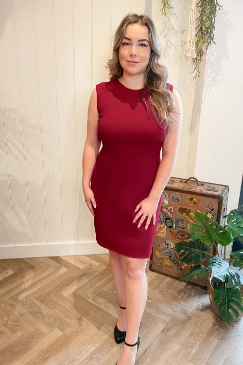 Vintage Chic for Topvintage Tonya jurk in rood