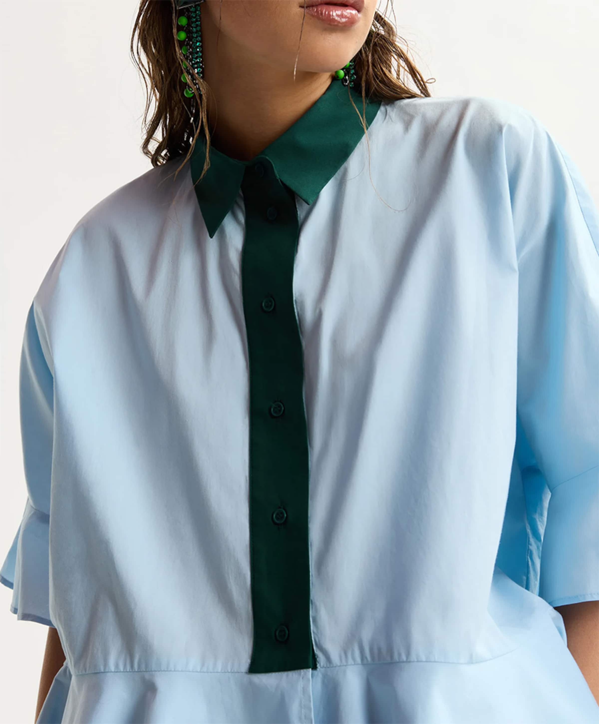 Essentiel Antwerp Dames blouse blauw