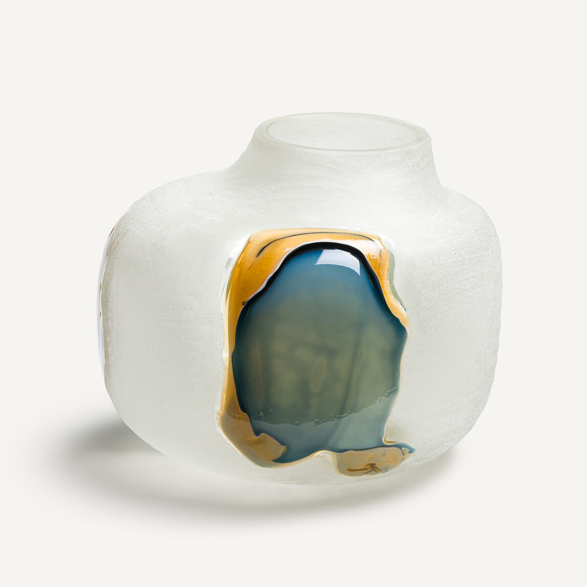 AM.PM<br>Vaso de vidro soprado à mão, 19 cm de altura, Laga
