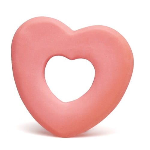 Anneau de dentition - coeur