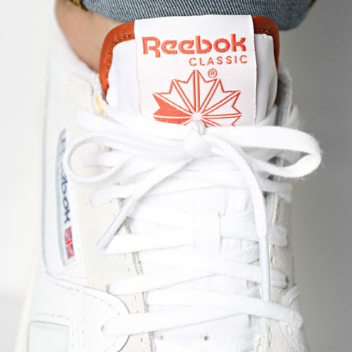 Baskets LT Court IG0395 Footwear White Chalk Burnt Orange