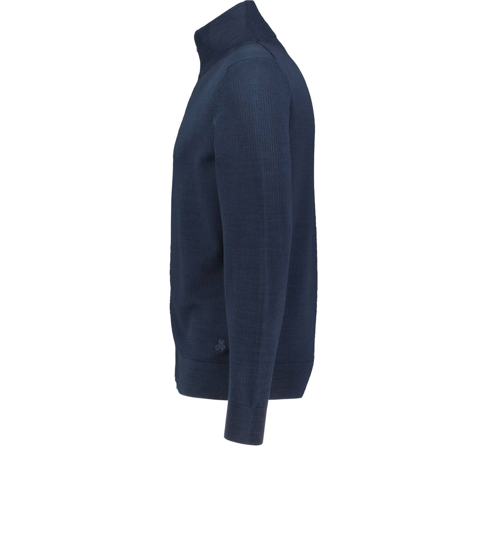 Marc O'Polo| Herren Strickjacke ZIP-CARDIGAN aus Bio-Baumwolle Regular Fit