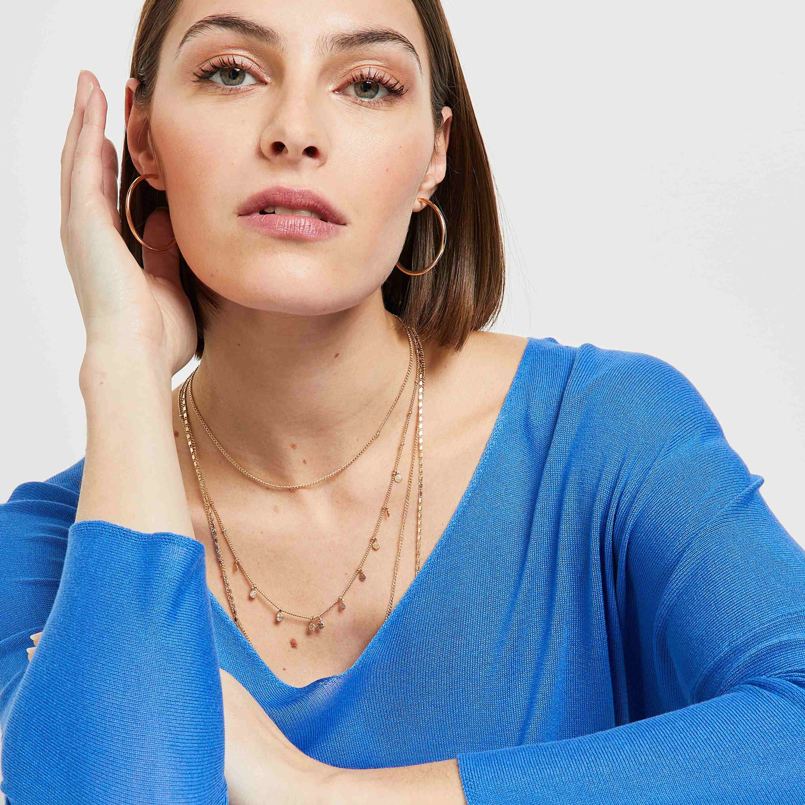 Pull loose femme - BLEU