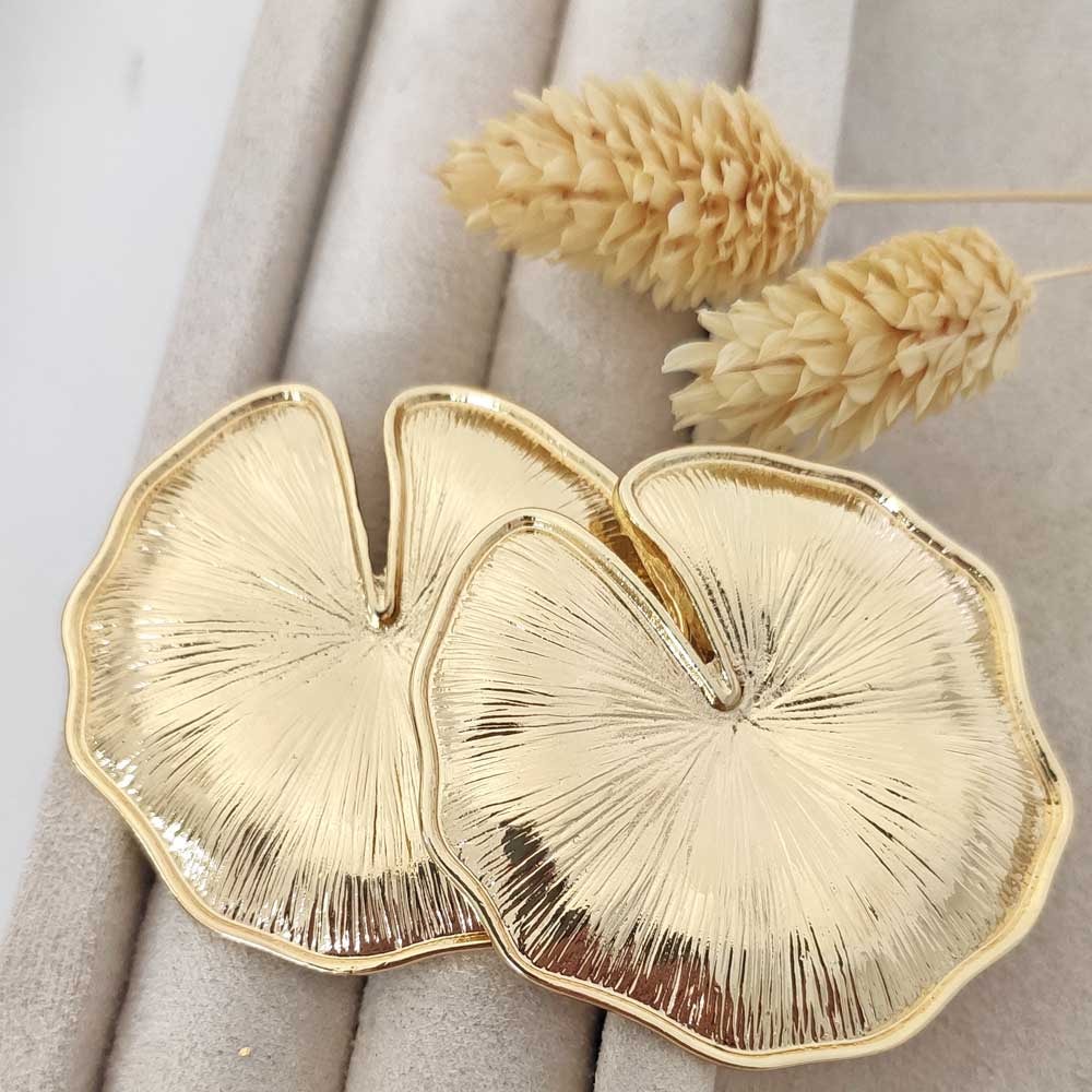 Boucles d'oreilles - Laiton plaqué or