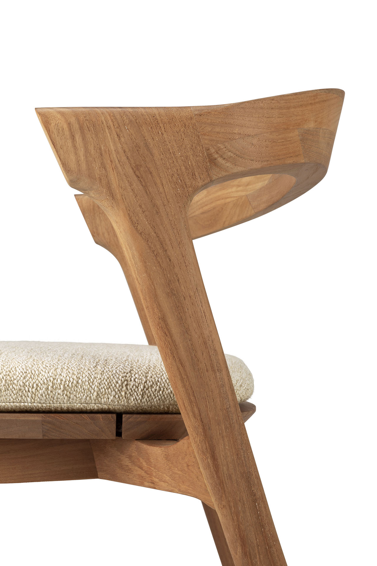 Zitkussen voor Teak Bok tuinstoel - naturel