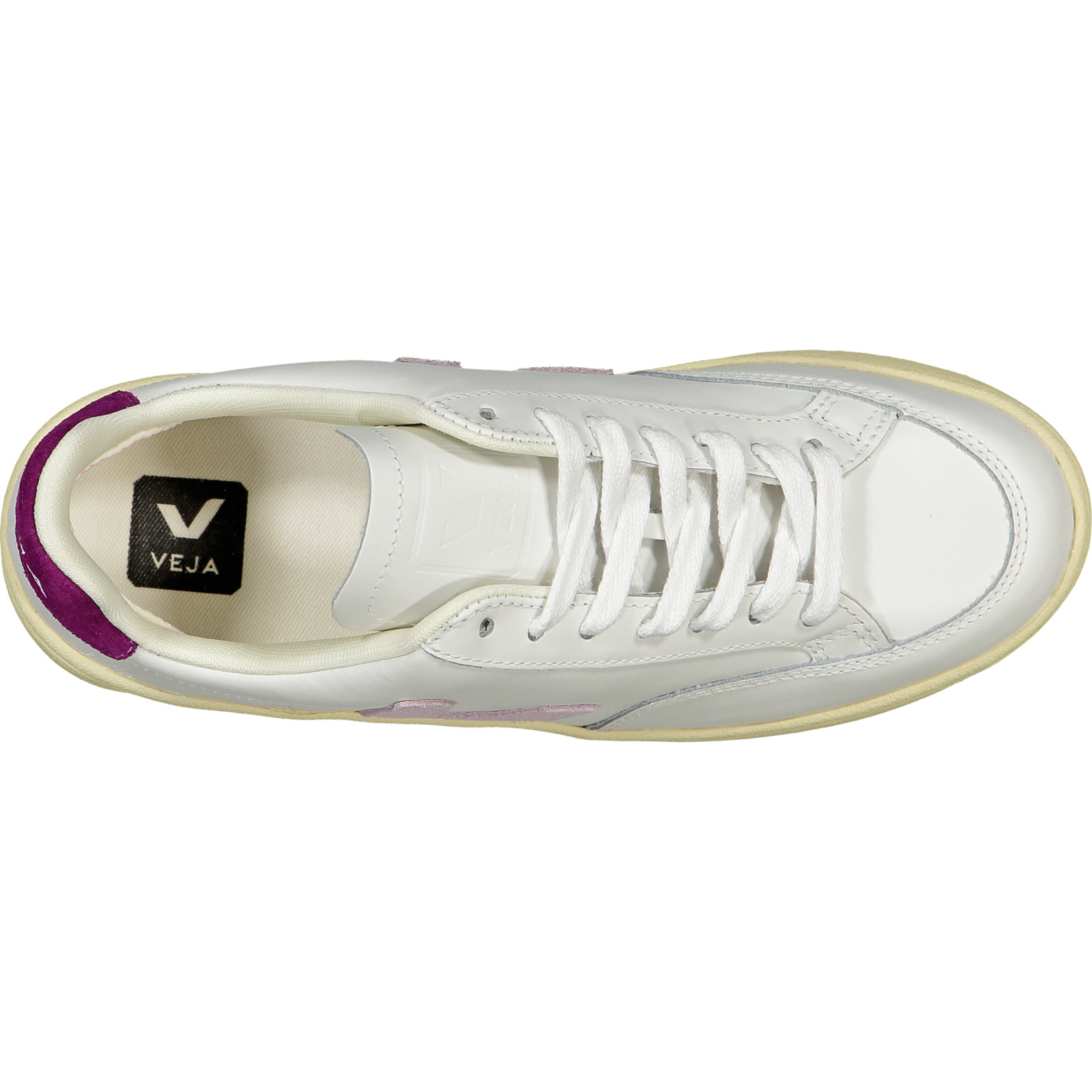 Veja V-12 Sneakers weiss-violett 40