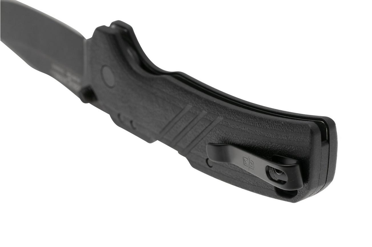 Cold Steel Engage Clip Point FL-30DPLC-10B Blackwashed AUS10A, Black GFN, zakmes