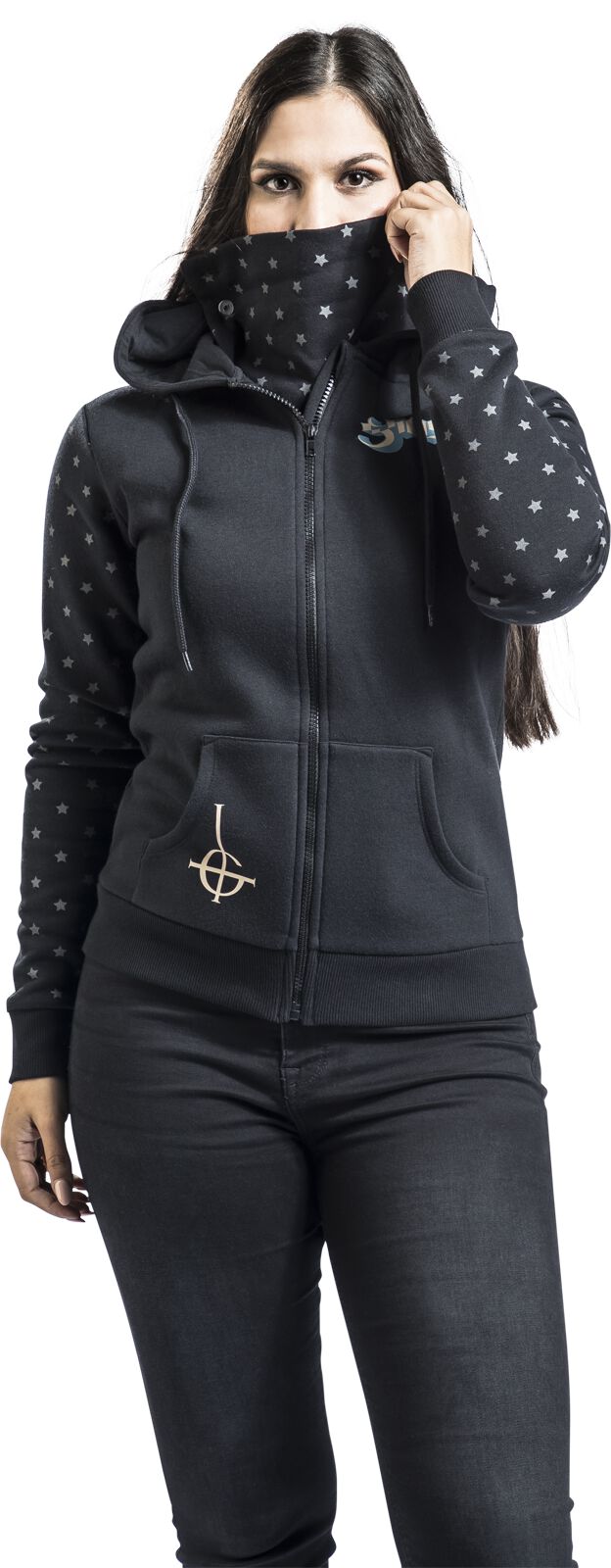 Throne | Ghost Sweat-shirt zippé à capuche