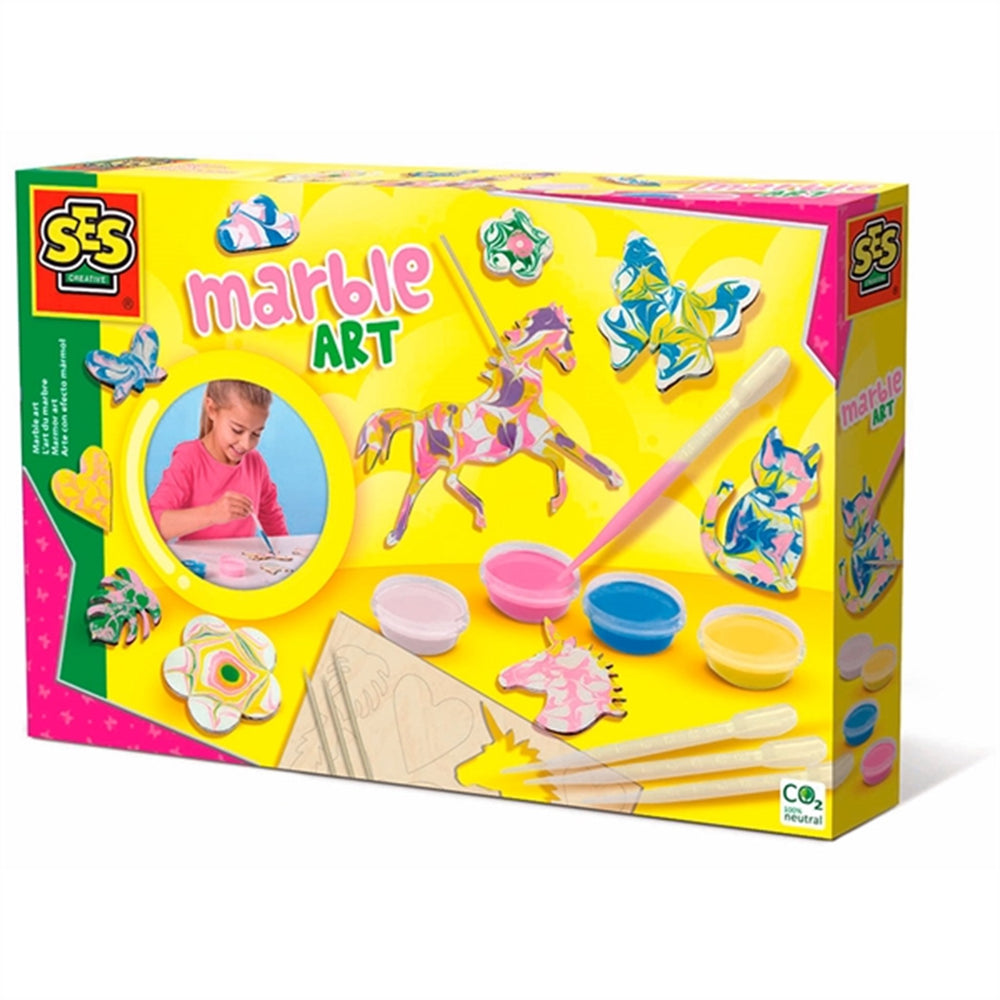 Køb SES Creative Mal med Marmorfarver