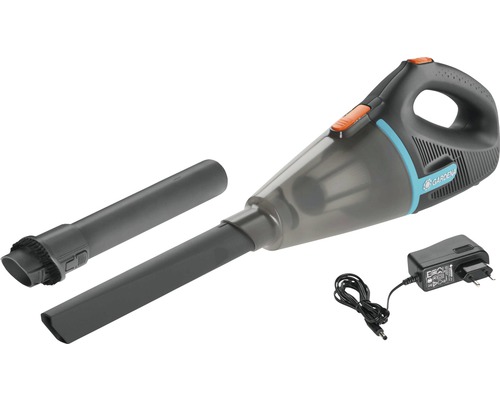 GARDENA EasyClean Li snoerloze buitenstofzuiger inclusief oplader en wandhouder