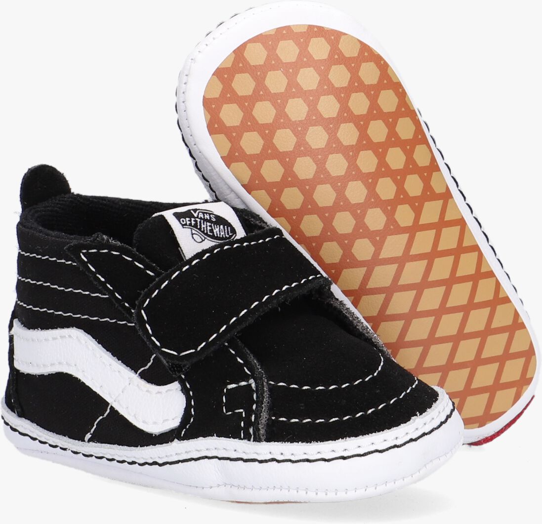 VANS zwarte vans babyschoenen in sk8-hi crib
