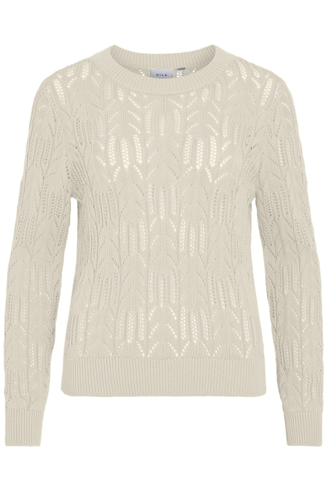 Vila beige dames trui