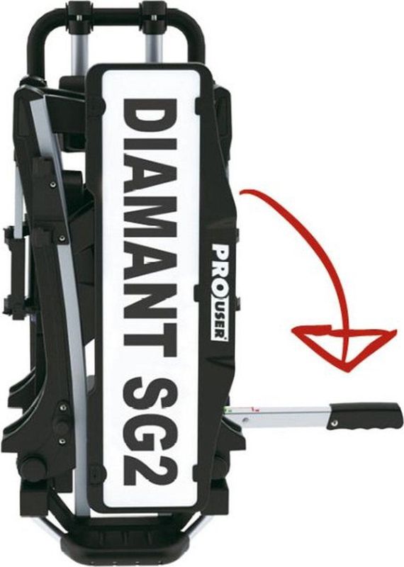 Pro-user - Diamant Sg2 - Fietsendrager - Geschikt voor 2 Fietsen - Draaggewicht 60 kg