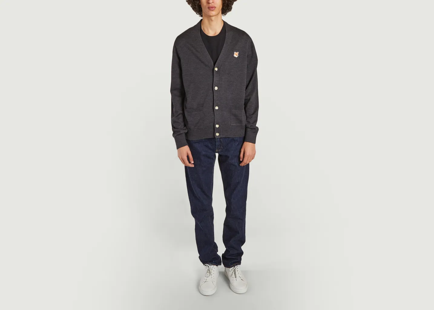 Cardigan Fox Head Maison Kitsuné